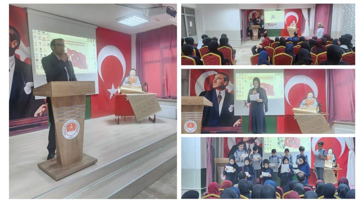 12 Mart İstiklal Marşının Kabulu ve Mehmet Akif Ersoy'u Anma Programımız
