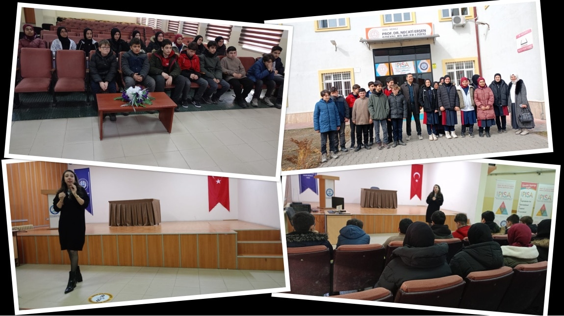 Prof. Dr. Necati Erşen Sosyal Bilimler Lisesi'ne Gezi Düzenledik
